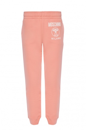Spodnie dresowe z nadrukowanym logo, zdjęcie 1 Spodnie dresowe z nadrukowanym logo od Moschino
